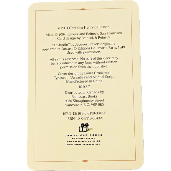 City Walks: Paris 50 Adventures on Foot Flashcards by Christina Henry de Tessan - Picture 8 of 9